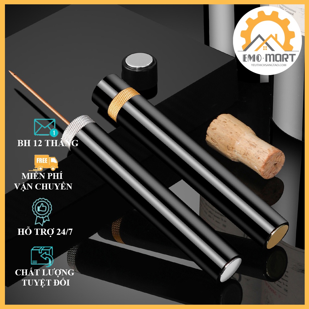 ⚡️𝐅𝐑𝐄𝐄 𝐒𝐇𝐈𝐏⚡️ Dụng Cụ Khui Mở Chai Vang ⚡️ Sủ dụng phương pháp áp lực mới lạ - Nhỏ gọn - Nhựa ABS cao cấp kim đồng