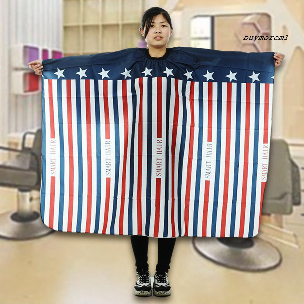 Áo Choàng Cắt Tóc Chống Tĩnh Điện In Họa Tiết Ngôi Sao / Chữ Cái