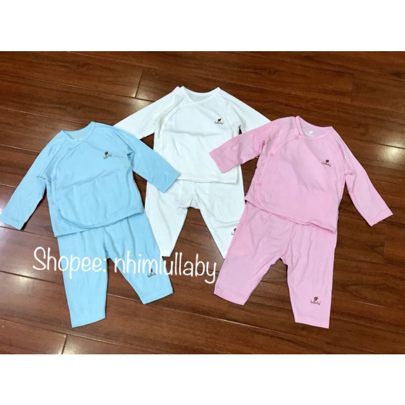 Bộ cài chéo bo tay modal mềm mịn Lullaby NH607P- NH351M