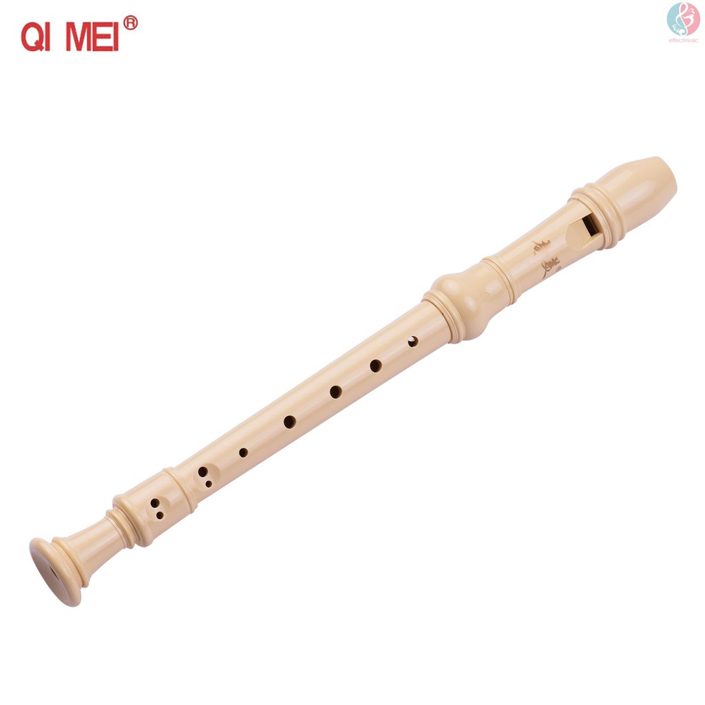 Ống Sáo Soprano 8 Lỗ Có Dây Đeo Ngón Tay Bằng Da Pu