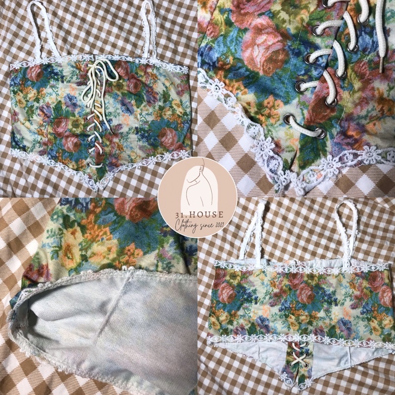 ✨Corset Phong Cách Retro