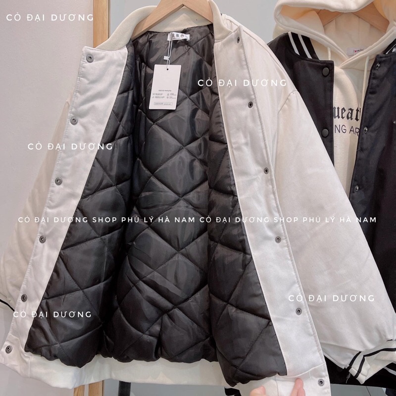 áo khoác bomber trần bông rondouu | BigBuy360 - bigbuy360.vn
