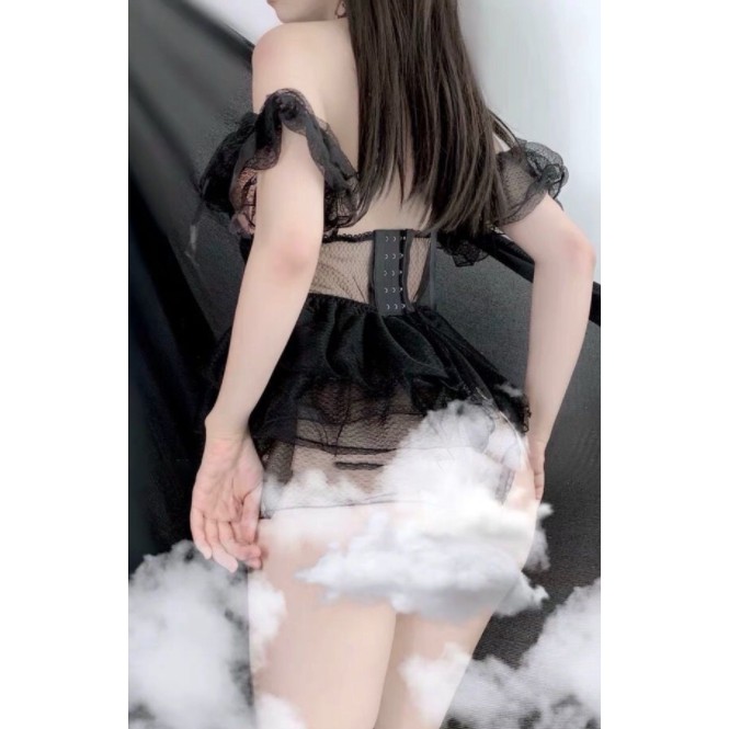 ♥️[Q11.HCM] ♥️ [LL240] - Cosplay cô dâu gợi cảm - đồ ngủ sexy - cô chủ nhỏ