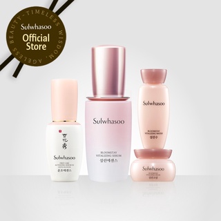 [TRIAL SET] Bộ dưỡng da sáng hồng rạng rỡ Sulwhasoo Bloomstay Vitalizing Trial Kit 4 items