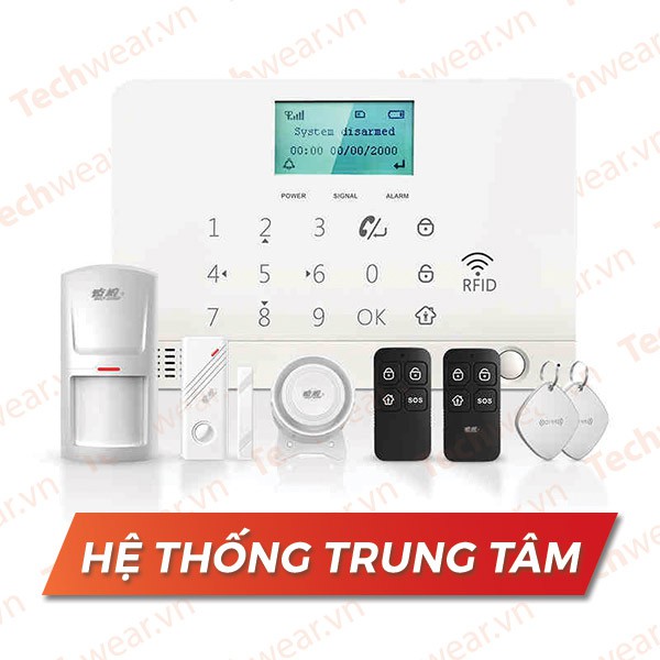 Hệ thống chống trộm dùng sim GSM gọi điện thoại TWYL-007MR1