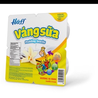 Váng sữa hoff cho be hương vani