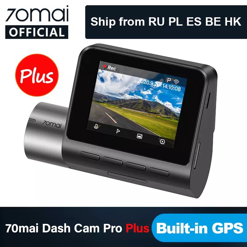 Camera hành trình 70mai A500 Quốc tế , Tích hợp sẵn GPS , Nhập Khẩu Chính Hãng