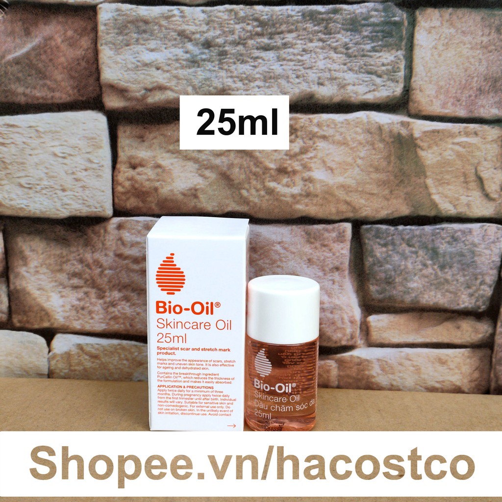 Dầu chăm sóc da Bio-Oil Skincare Oil 200ml , 125ml , 60ml Nam Phi - Bio Oil làm mờ sẹo và giảm rạn da