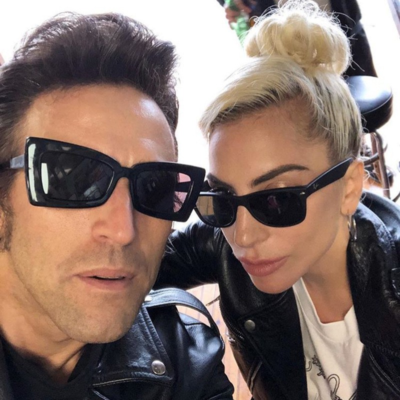 Kính mát nam nữ Hàn Quốc siêu hot dáng chữ nhật mới nhất 2021