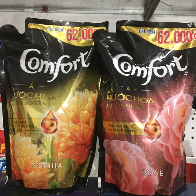 NƯỚC XẢ VẢI COMFORT NƯỚC HOA THIÊN NHIÊN 1.8l