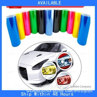 Phim dán đèn xe hơi/ đèn phanh xe máy/ xe hơi thay đổi màu sắc độc đáo kích thước 30cmx60cm