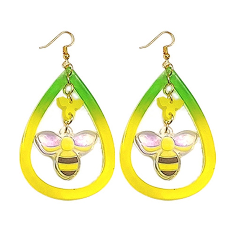 Bộ 1 / 3 Khuôn Làm Móc Khóa / Bông Tai Hình Chú Ong Bằng Nhựa Epoxy Dễ Thương Diy