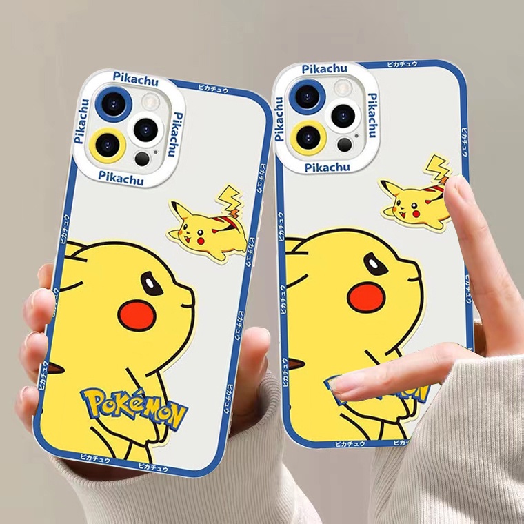 Ốp Điện Thoại Tpu Dẻo Trong Suốt Họa Tiết Hoạt Hình Dễ Thương Cho Iphone 11 12 13 Pro Max Xr X Xs Max SE 2020 Iphone 7 8 6 6S Plus