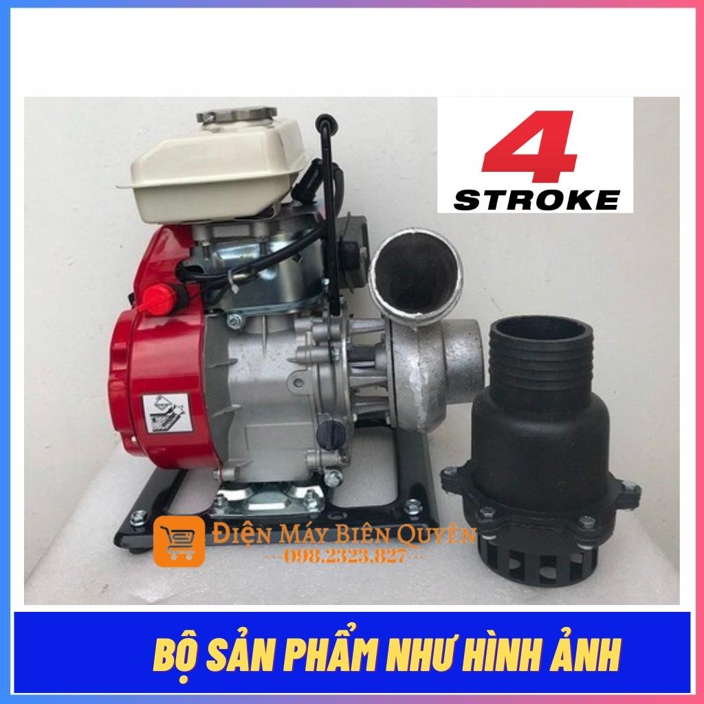 Máy bơm nước HONĐA GX100, Máy bơm nước chạy bằng xăng F152, động cơ 4 kì ( BH 12 Tháng)