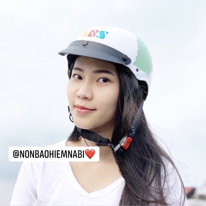 Mũ bảo hiểm dễ thương ❤️❤️  - Hàng chuẩn loại 1 công ty sx - Sắc nét từng chi tiết