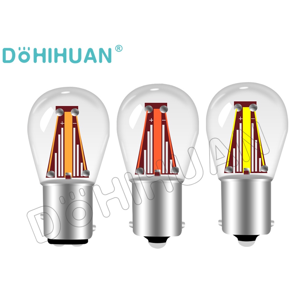 DOHIHUAN Đèn Led Phanh Xe Hơi 1156 1157 P21W BA15S BAY15D Chất Lượng Cao