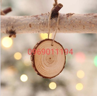 Lát gỗ miếng gỗ tròn hàng có sẵn