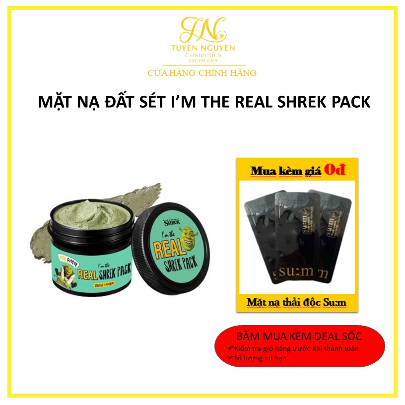 Mặt nạ đất set I'm The Real Shrek Pack