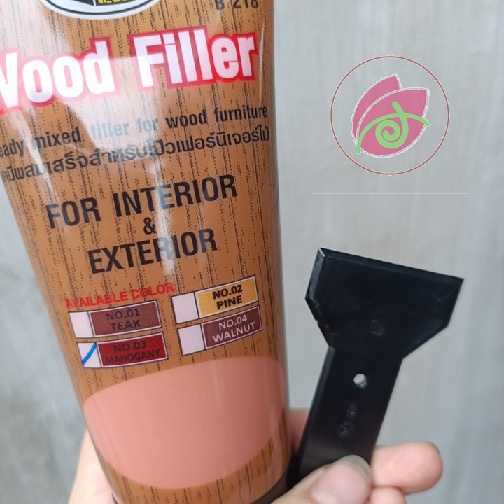 [tuýp 250g] Bột trét vết nứt gỗ , Bột trám gỗ WOOD FILLER Bosny