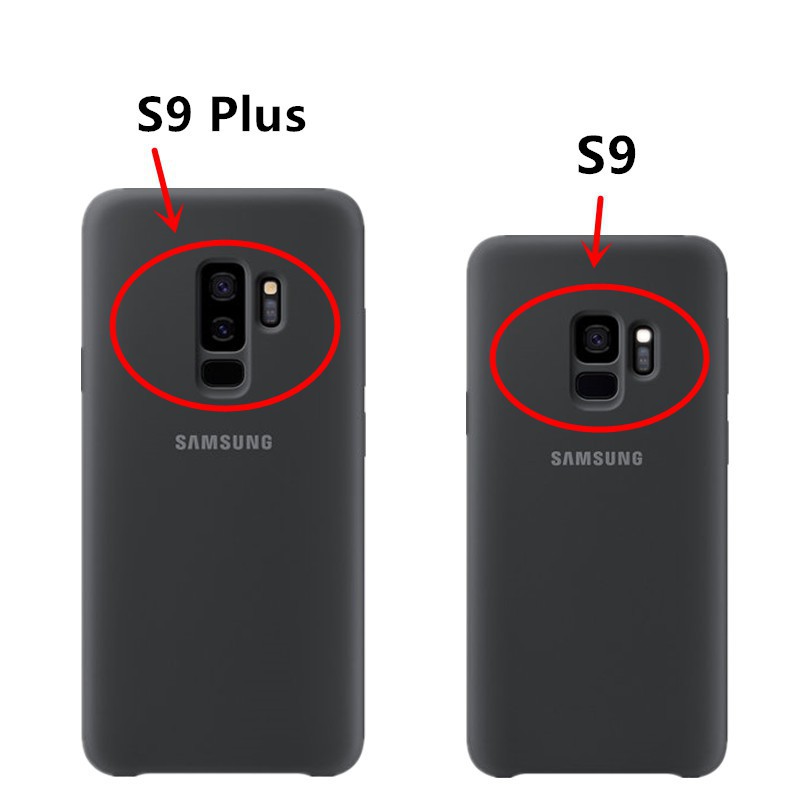 Ốp silicon chống bẩn Samsung Galaxy S9/S9 Plus