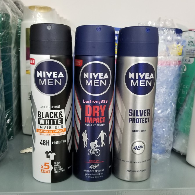 Xịt ngăn mùi Nivea Men 150ml đủ loại