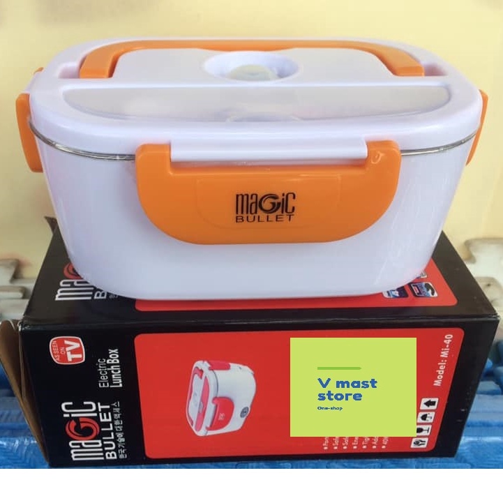 Hộp Cơm Cắm Điện Giữ Nhiệt MAGIC BULLET Lõi Inox Cao Cấp