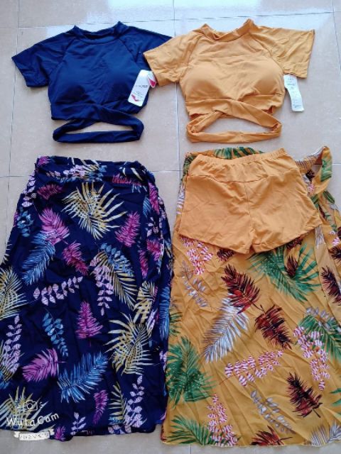 Set bikini 3 món kèm khăn choàng siêu rẻ | BigBuy360 - bigbuy360.vn