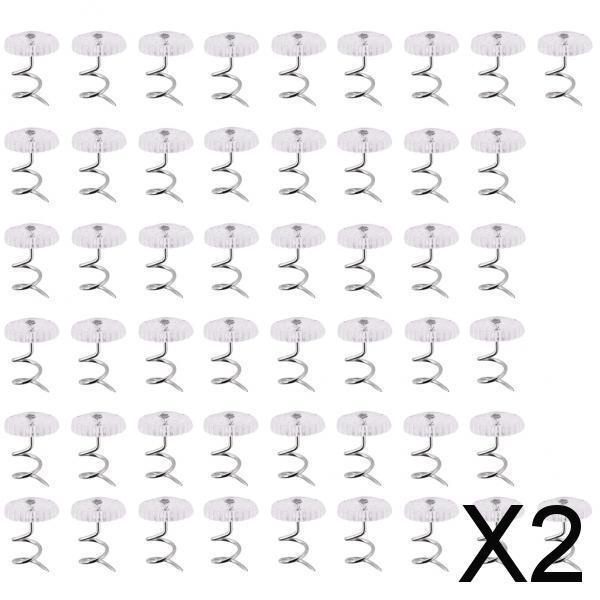 Bộ 2 Ốc Vít Xoắn Ốc Dùng Cho Bao Da Điện Thoại Hình Tròn S 50