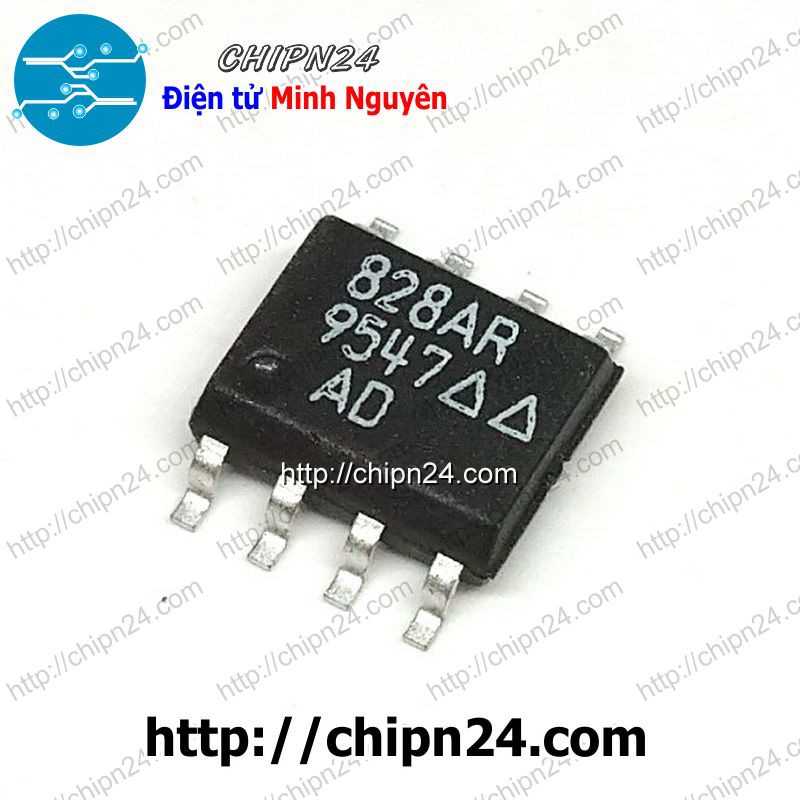 [1 CON] IC AD828 SOP-8 (SMD Dán) (AD828AR AD828A AD828ARZ AD 828AR 828)