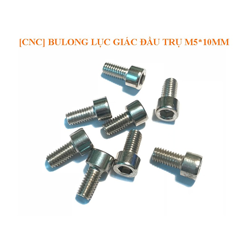 Ốc lục lăng inox 5mm thay thế ốc Ghi đông MOXI ( túi 5 ốc )