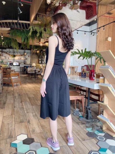 ⚡SALE RẺ⚡Quần ống rộng giả váy đũi xước Hàn cao cấp chuẩn phom | BigBuy360 - bigbuy360.vn