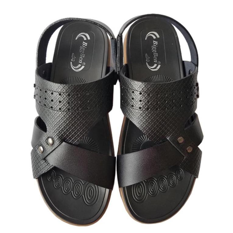 Giày Sandal Nam Da Bò Thật Cao Cấp SD56