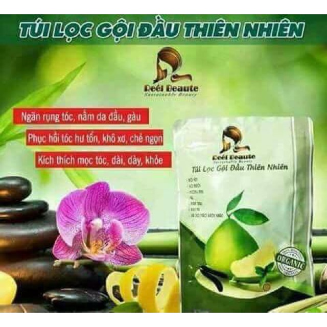 Túi lọc gội đầu 100% thiên nhiên