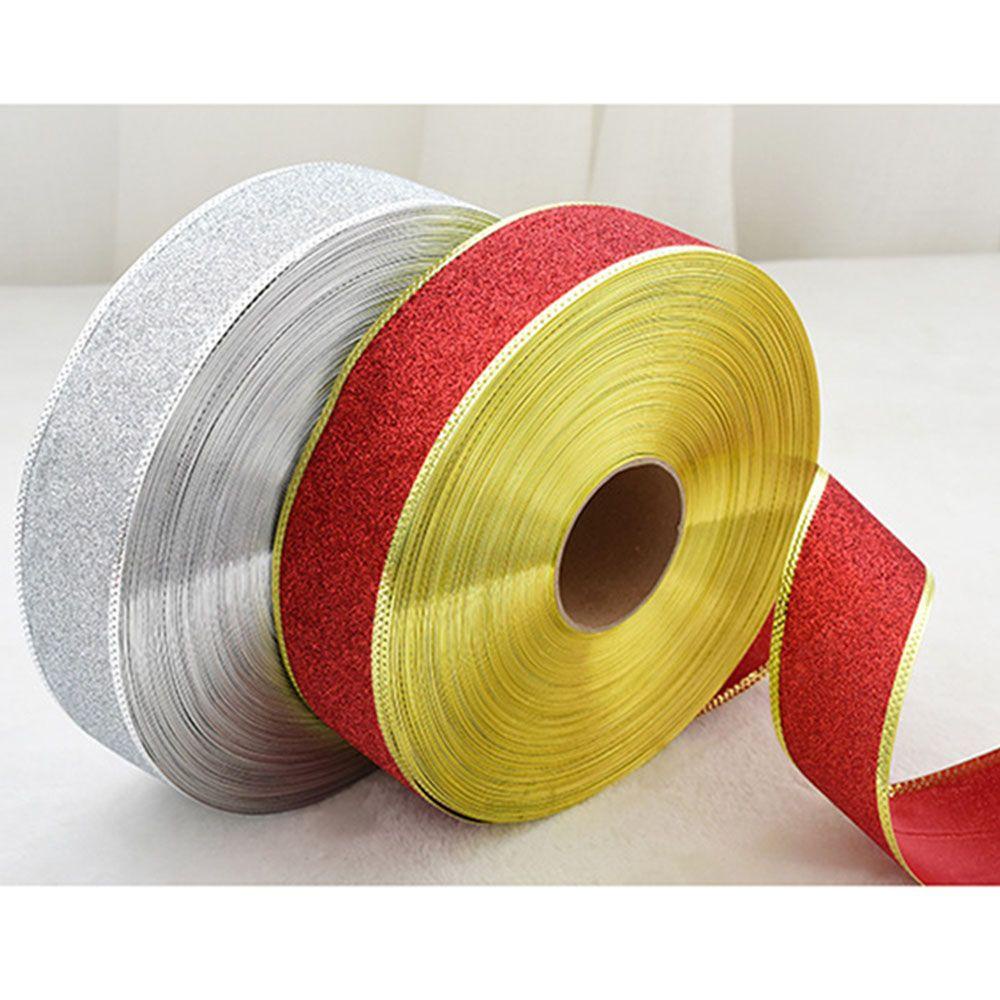 Cuộn Dây Ruy Băng Kim Tuyến Dùng Trang Trí Tiệc Cưới DIY