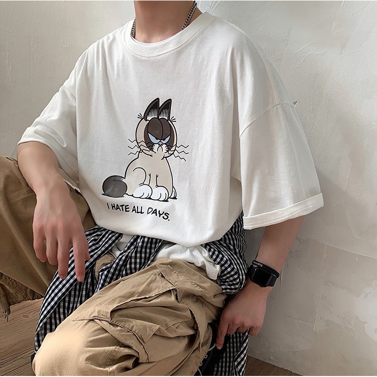 Áo thun tay lỡ form rộng unisex Tiger.86 AFR11