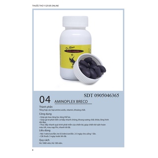 Aminoplex Breco - Nuôi Gà Tăng Cơ Tăng Bo
