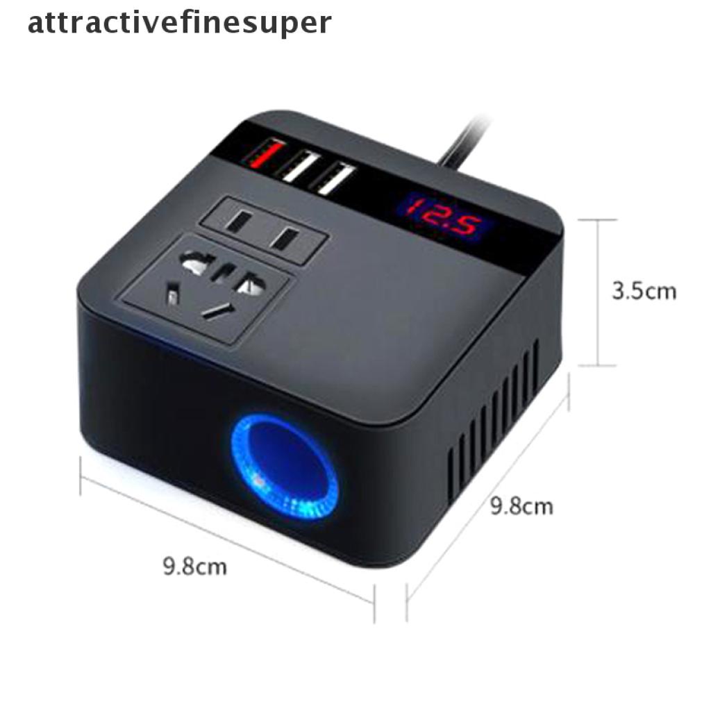 Bộ chuyển đổi nguồn điện 150W 12V/ 24V sang 110V/ 220V dành cho xe hơi