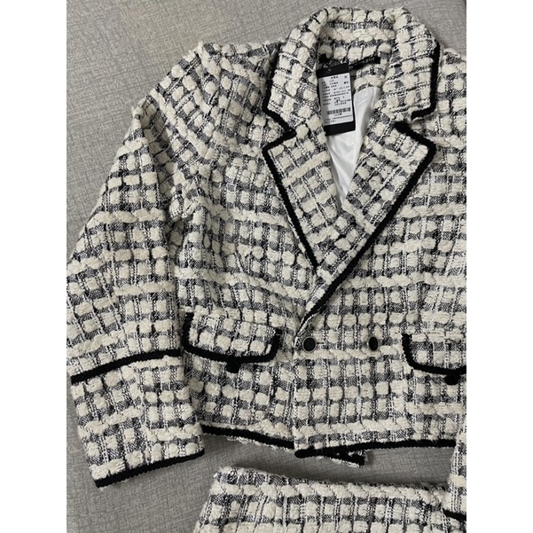 (SẴN) Set tweed dạ bông siêu dày dặn