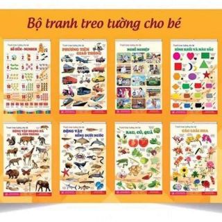 Bộ tranh treo tường cho bé