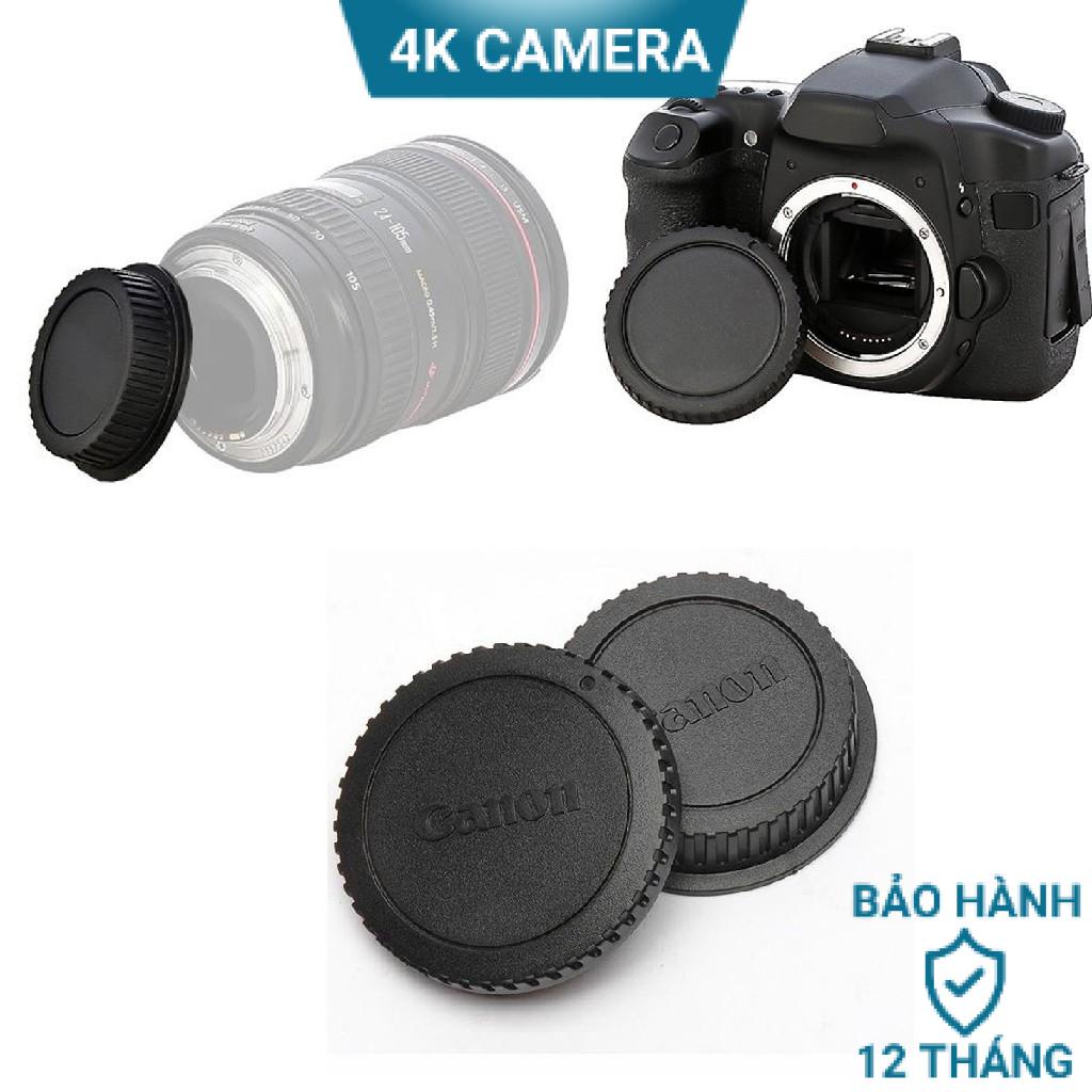 Nắp đậy body máy ảnh nắp đậy lens canon