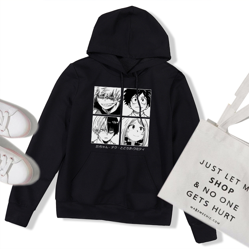 Áo hoodie in họa tiết nhân vật hoạt hình 3D My Hero Academia 9 | BigBuy360 - bigbuy360.vn