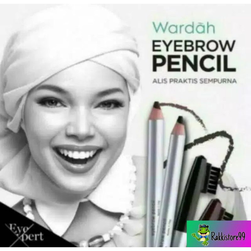 (hàng Mới Về) Chì Kẻ Lông Mày Wardah Chính Hãng 100%