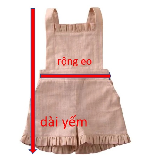 Quần yếm cho bé gái nhiều màu cực xinh, chất lenin cực đẹp. Cho bé gái từ 2 đến 4 tuổi.