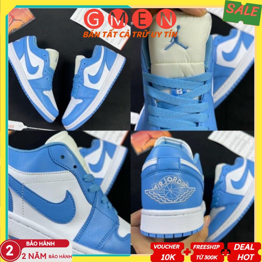 Giày thể thao Jd phối Xanh Dương Trắng thấp cổ Hàng Đẹp gmen_shop