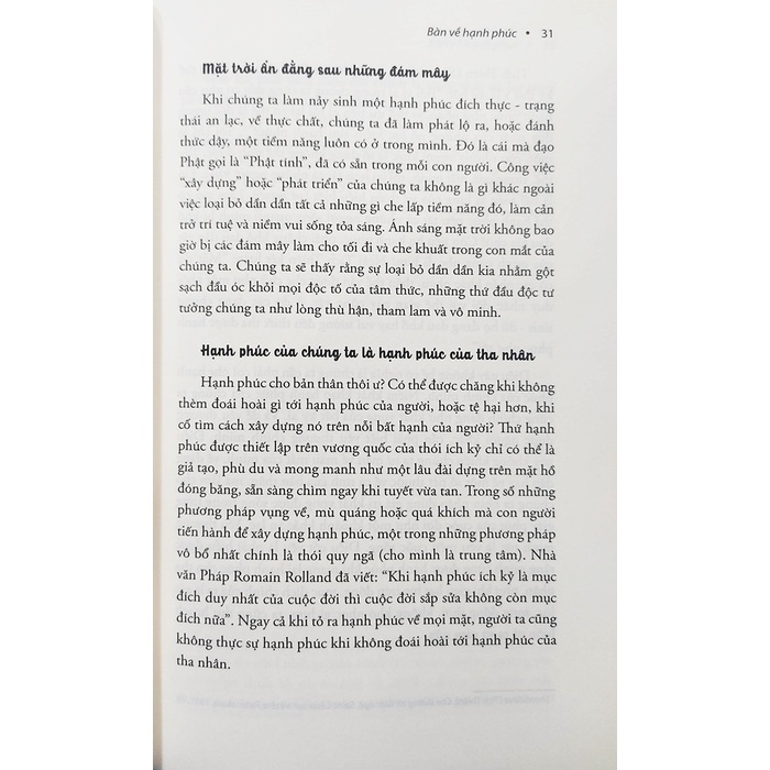 Sách - Bàn về hạnh phúc - Tác giả Matthieu Ricard