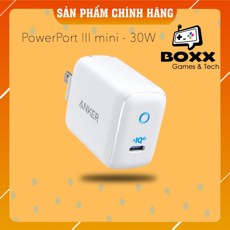 Sạc Anker PowerPort III mini 30w A2615