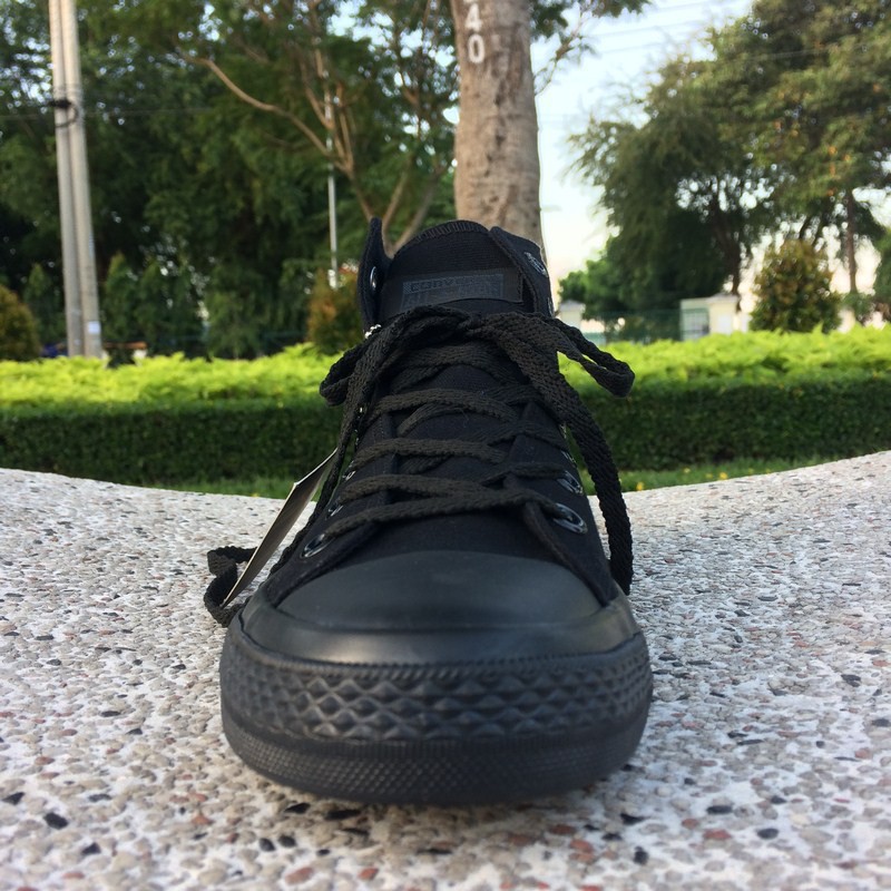 Giày Sneaker Thể Thao CV Classic Đen Full Cổ Cao Nam Nữ | BigBuy360 - bigbuy360.vn