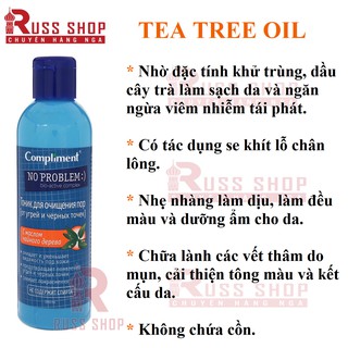 Toner Compliment No Problem Cho Da Nhờn Mụn
