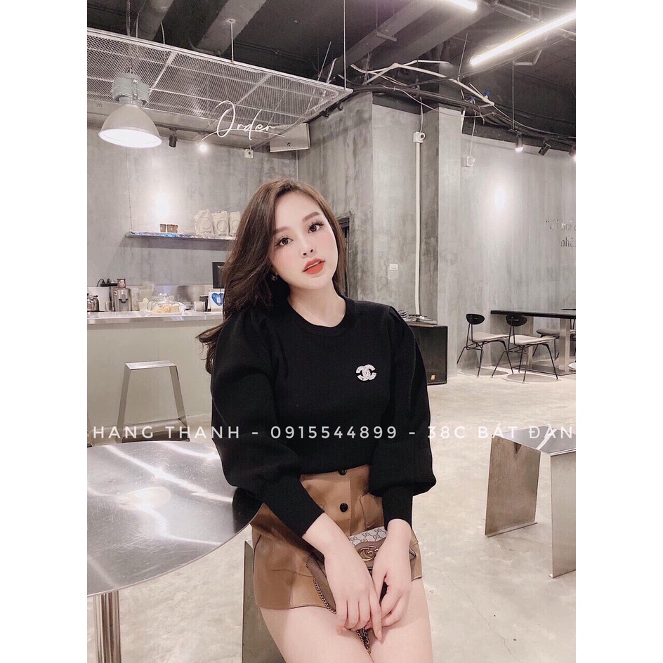 Áo len tay phồng không kèm tag_Xưởng May Quang Anh