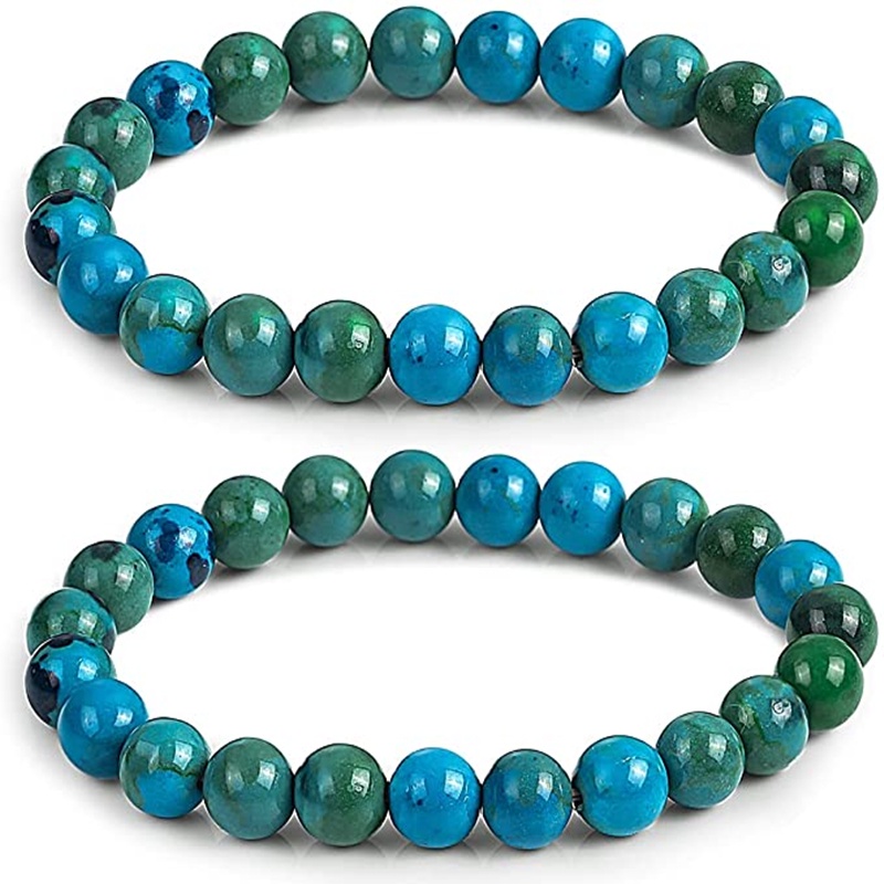 Vòng tay chuỗi hạt 6/10mm thời trang cho nam nữ